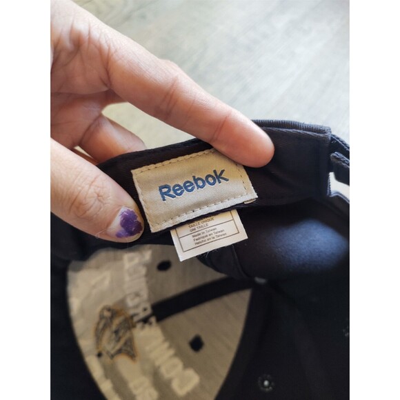 Nashville Predators 2017 Conference Champions Dark Blue Hat Snapback Hockey NHL - Picture 7 of 8